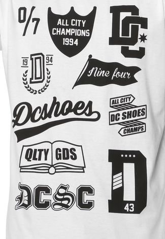 Camiseta DC Shoes Diveaks Branca