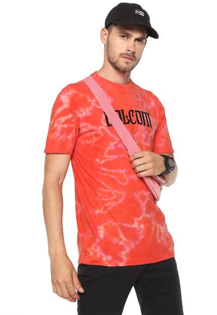 Camiseta Volcom Dust Vermelha - Marca Volcom