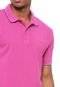 Camisa Polo Colcci Reta Listras Pink - Marca Colcci