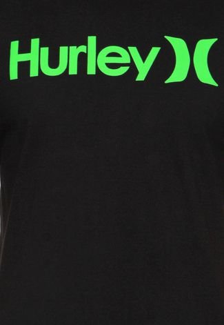Camiseta Hurley One & Only Preta