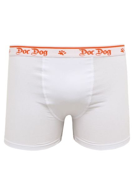 Cueca Doc Dog Boxer Cós Branca - Marca Doc Dog