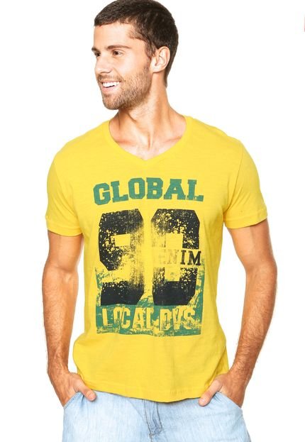 Camiseta Local Global Amarela - Marca Local