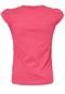 Blusa Brandili Frozen Rosa - Marca Brandili