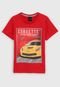 Camiseta Malwee Kids Infantil Corvette Vermelha - Marca Malwee Kids