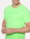 Camiseta Ellus Masculina Cotton Fine Maxi Splash Logo Neon Verde - Marca Ellus