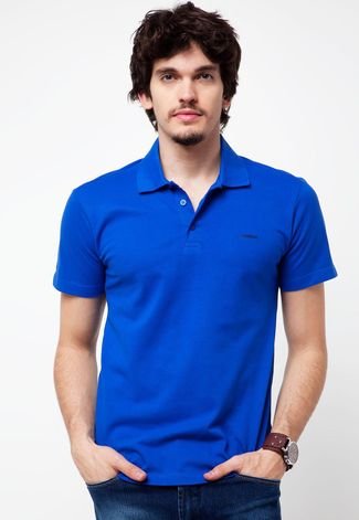 Camisa Polo Sommer Mini Tradicional Azul