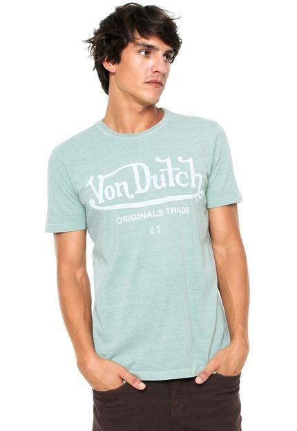 Camiseta Von Dutch Original Trade Verde - Marca Von Dutch 