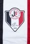 Bandeira Licenciados Futebol Joinville 4 panos (256x180) Branca/Preta/Vermelha - Marca Licenciados Futebol