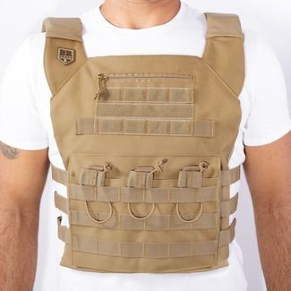 Colete BR Force Plate Carrier Couraça - Coyote