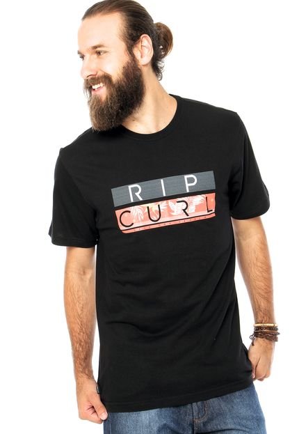 Camiseta Rip Curl Owen Crew Preta - Marca Rip Curl