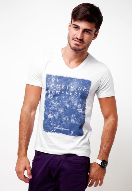 Camiseta Sommer Mini Try Branca - Marca Sommer