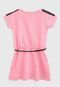 Vestido Kyly Infantil Lettering Rosa - Marca Kyly