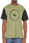 Camiseta Quiksilver Logo Verde - Marca Quiksilver