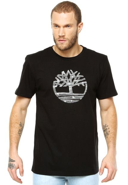 Camiseta Timberland Tree Preta - Marca Timberland