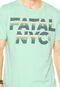 Camiseta Fatal NYC Verde - Marca Fatal Surf