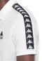 Camisa Polo Kappa Reta Authentic Due Due Branca - Marca Kappa