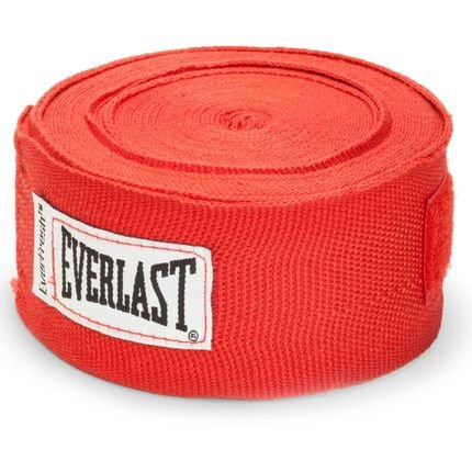 Bandagem Elástica Everlast 4,60 Metros Vermelha . - Marca Everlast