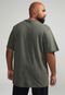 Camiseta Billabong Plus Sized Stacked Arch Verde - Marca Billabong