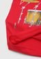 Camiseta Kyly Infantil Drumer Vermelha - Marca Kyly