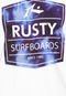 Camiseta Rusty Dye Box Branca - Marca Rusty