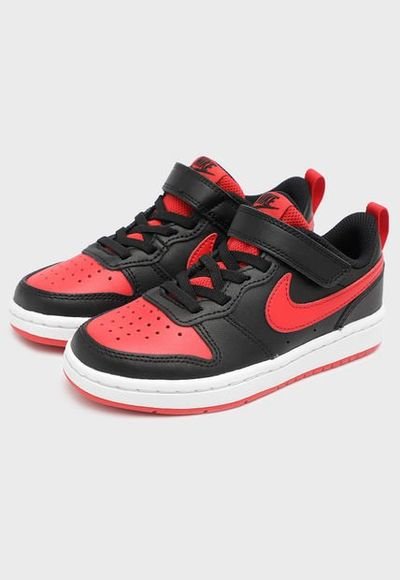 Zapatilla Niño Court Low 2 Rojo/Negro Nike - Compra Ahora | Dafiti Chile