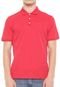 Camisa Polo Calvin Klein Reta Listras Vermelha - Marca Calvin Klein