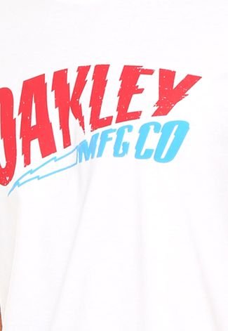 Camiseta Oakley Electric Bark Branca