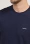 Camiseta Calvin Klein Logo Azul-Marinho - Marca Calvin Klein
