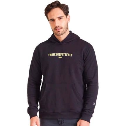 Moletom Forum Hooded IN23 Preto Masculino - Marca Forum