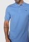 Camisa Polo Lacoste L!VE Reta Logo Azul - Marca Lacoste