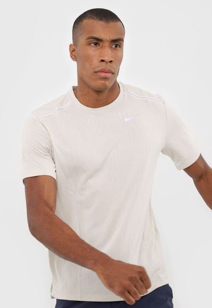 Camiseta Nike Nk Dry Miller Ss J Bege - Marca Nike