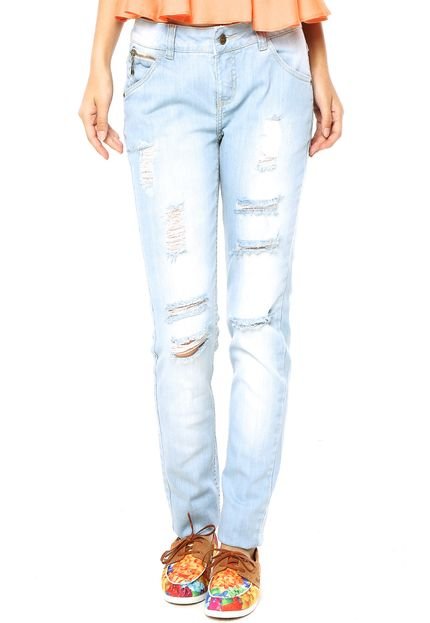 Calça Jeans Lebôh Skinny Basic Azul - Marca Leboh