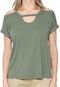 Camiseta MOB Off Shoulders Verde - Marca MOB