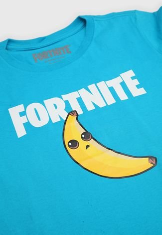 Camiseta Fortnite Infantil Fortnite Azul