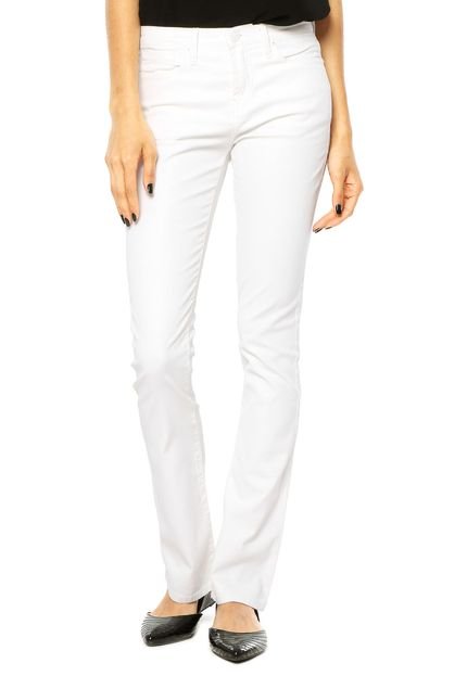 Calça Calvin Klein Jeans Flare Branca - Marca Calvin Klein Jeans