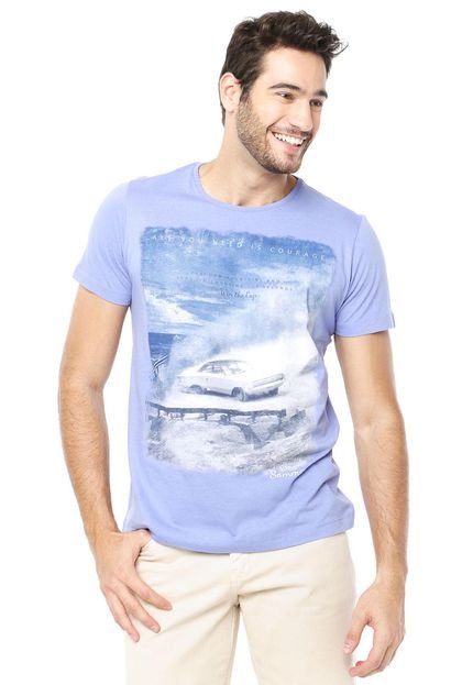 Camiseta Sommer Mid Car Azul - Marca Sommer