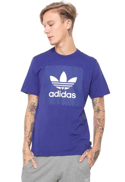 Camiseta adidas Skateboarding Solid Blackbird Azul - Marca adidas Skateboarding