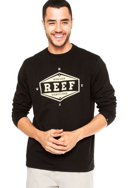Camiseta Reef Compasero Preta - Marca Reef