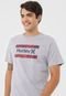 Camiseta Hurley Free Flower Cinza - Marca Hurley