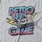 Camiseta Feminina Retro Game - Mescla Cinza - Marca Studio Geek 