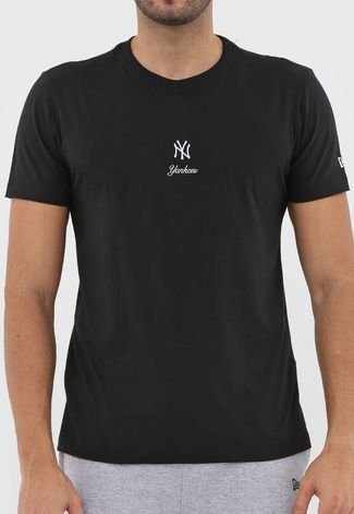 Camiseta New Era New York Yankees Preta
