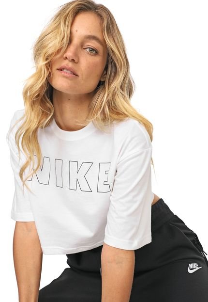 Camiseta Cropped Nike Sportswear W Nsw Air  Branca - Marca Nike Sportswear