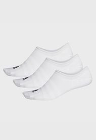 Pack 3 Calcetines Invisibles adidas performance LIGHT NOSH 3PP Blanco