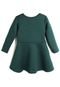 Vestido Milon Infantil Textura Verde - Marca Milon