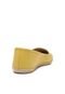 Slipper Moleca Fosco Amarelo - Marca Moleca