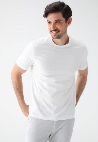 Camiseta Aramis Reta Rabisco Branca