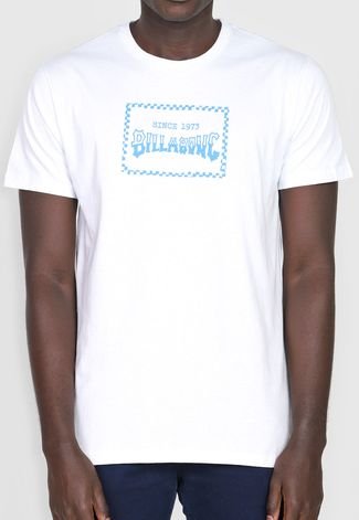 Camiseta Billabong Supply Waveec Branca