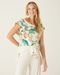 Blusa Floral Viscose Stretch Conforto Malwee - Marca Malwee