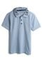 Camisa Polo Calvin Klein Kids Menino Lettering Azul - Marca Calvin Klein Kids