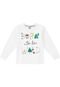 Camiseta Rovitex Infantil Lettering Branca - Marca Rovitex